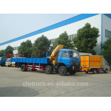 2014 Best Price Dongfeng truck mounted crane, 3 axles crane truck crane